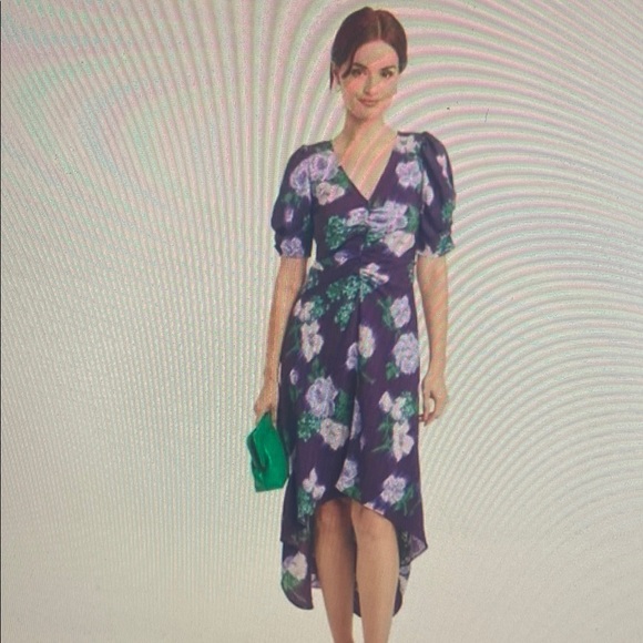 a new day V-Neck Short Sleeve
Midi Dress in Purple Floral
Women's Size M - Picture 1 of 1